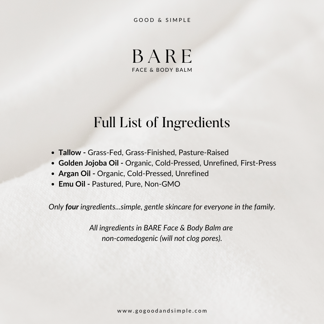 BARE Face & Body Balm