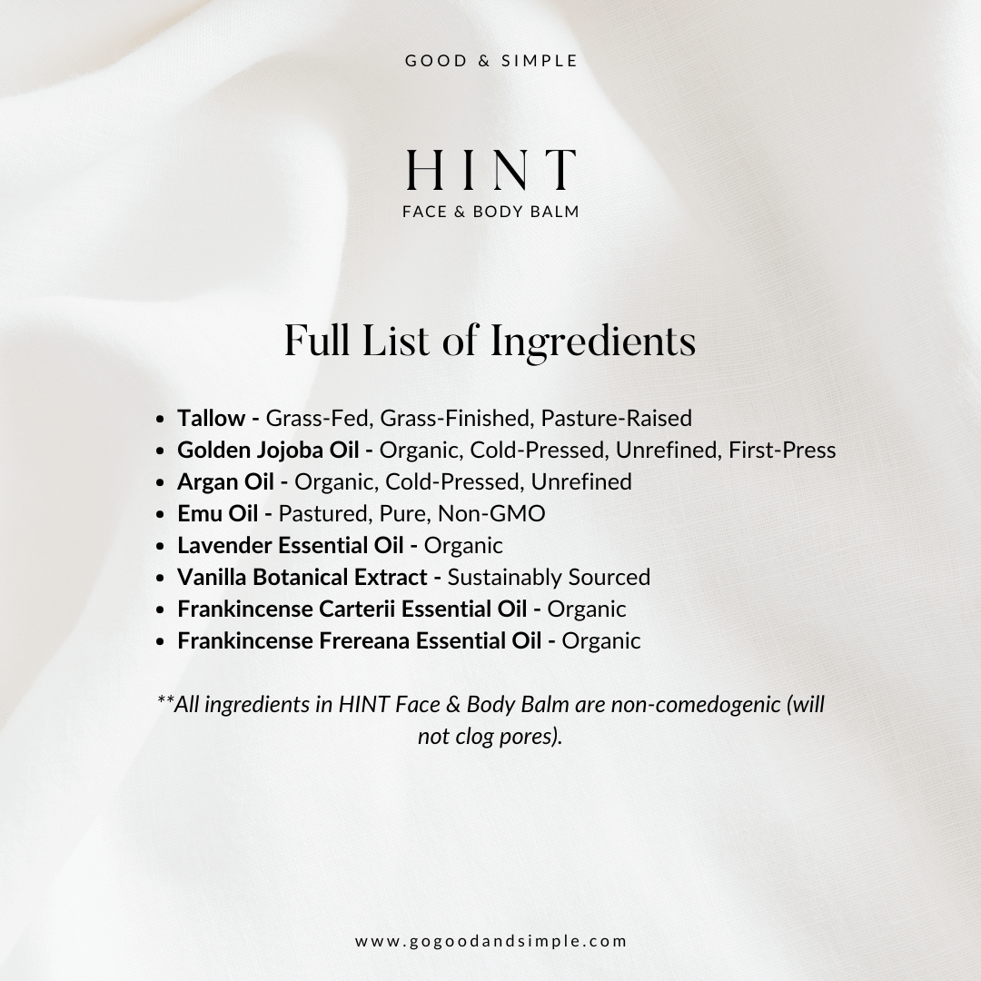HINT Face & Body Balm